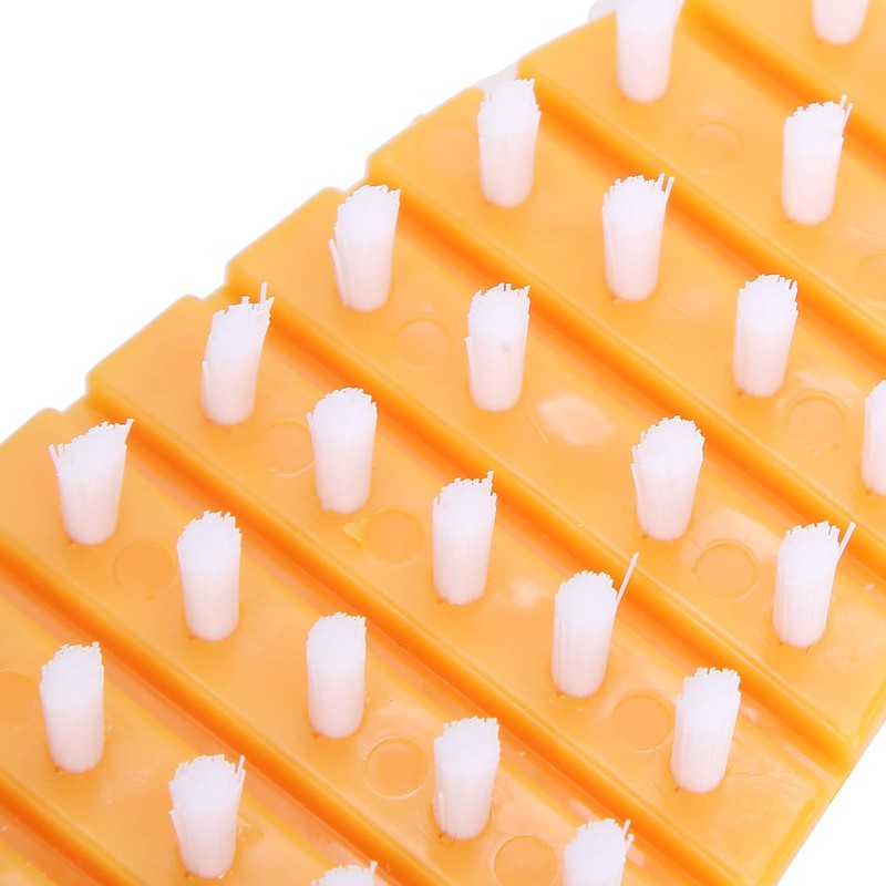 Vegetable Scrubber, Potato Scrubbing Brush Carrot Shape Hanging Vegetable Brush