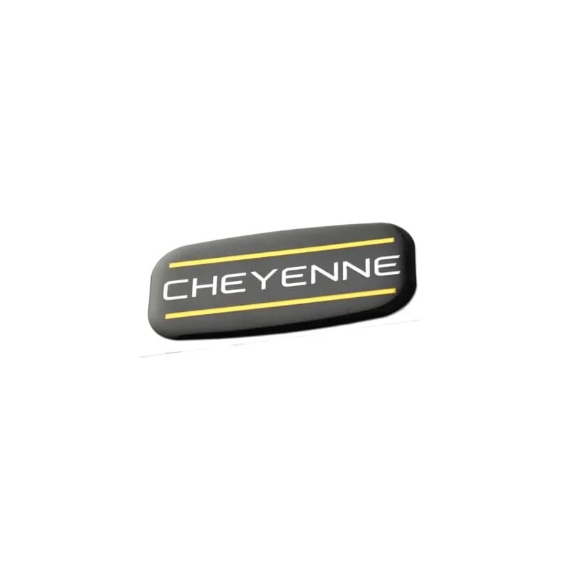 Tomilia 2Pc Cheyenne Cab Emblem Badge Logo Roof Pillar Replacement