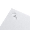 Plus Paper Clinch Compact Staple-Free Stapler, Ivory White