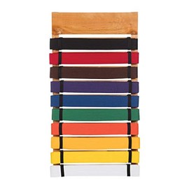 Rank Belt Display - 10 & 12 Level (Natural, 10 Level)