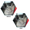 SecosAutoparts Left Driver Side Bottom Cloth Seat Cover Gray Compatible