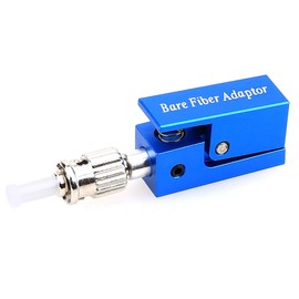 Fiber Adaptor ST Bare Fiber Square Type Adapter for Optical Fiber Connection