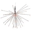 Northlight 20" LED Lighted Firework Silver Branch Hanging Decor -