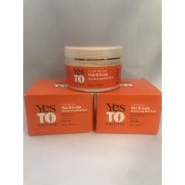 Yes To Carrots Hair & Scalp Moisturizing Mud Mask, All Hair Types, Pack of 2