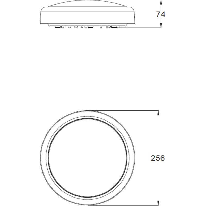 Knightsbridge LED Bathroom IP65 9W CCT Adjustable Wall or Ceiling