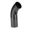 Universal Car 75mm Inlet Carbon Fiber Look Steel Cold Air