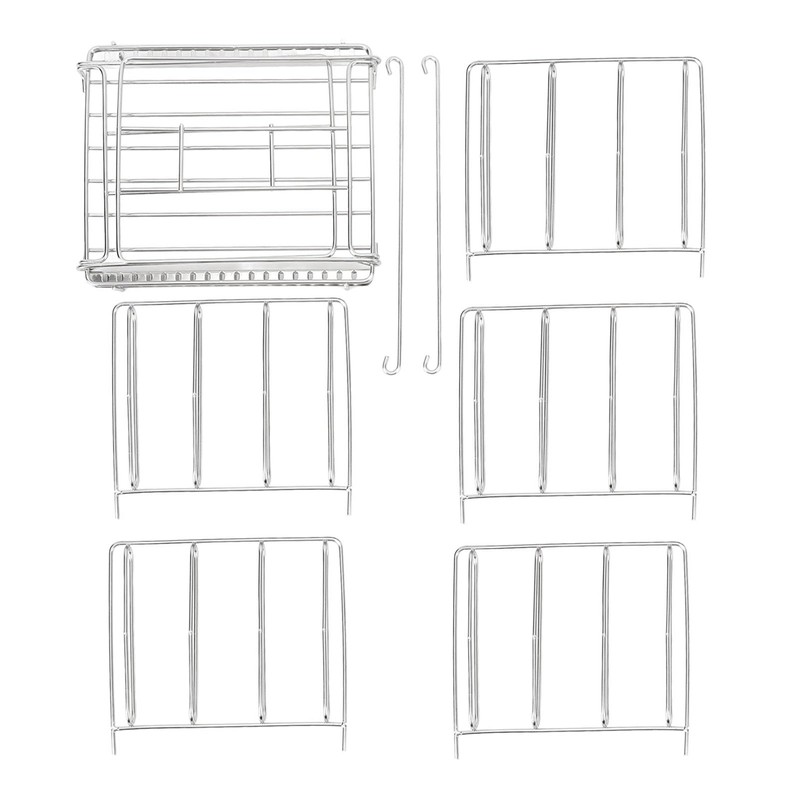 Slow Cooker Stainless Steel Rack with Large Capacity, Adjustable Circulation