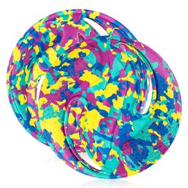 TSLBW Foam Flying Disks Kids Flying Disc Saucers Soft Foam Flying Disks Disc for Kids Adults Outdoor Sports Fun Play Activity B