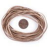 TheBeadChest 1.5mm Natural Flat Leather Cord (15ft)