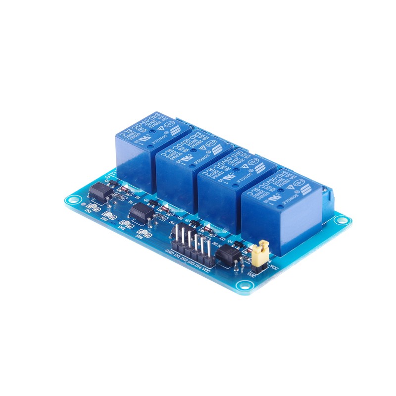 KNACRO 4 Channel DC 5V 10A Low Level Relay Module