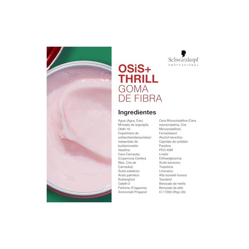 Schwarzkopf - Osis+ Thrill Fibre Gum (Strong Control) - 100ml/3.4oz