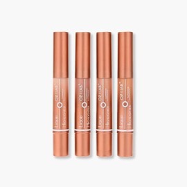 Angelo Glow Liquid Highlighter Wand Gold – Buildable Illuminating Makeup Stick for Face and Body – Radiant Finish ，6ML/0.21FL.OZ，PACK OF 1