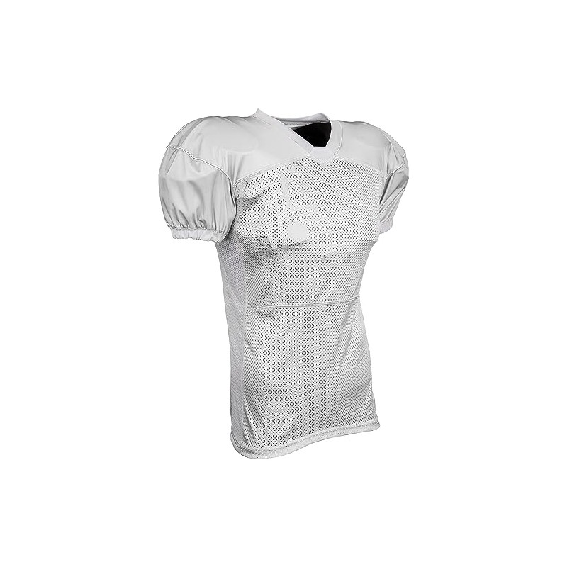 Blitz Football Jersey, Youth Medium, White, White