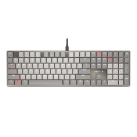 Cherry KC 500 MX LP Mechanical Low Profile Keyboard | Slim Design | White Lighting | PBT Key caps New MX LP 2.0 Switches