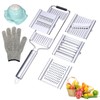 Handheld Vegetable Slicer, 7 in 1 Multipurpose Vegetable Slicer, Stainless