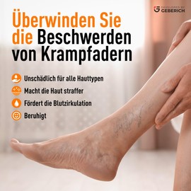 Varitone Varicose Vein Relief Cream - 100ml - Convenient and Clean Use