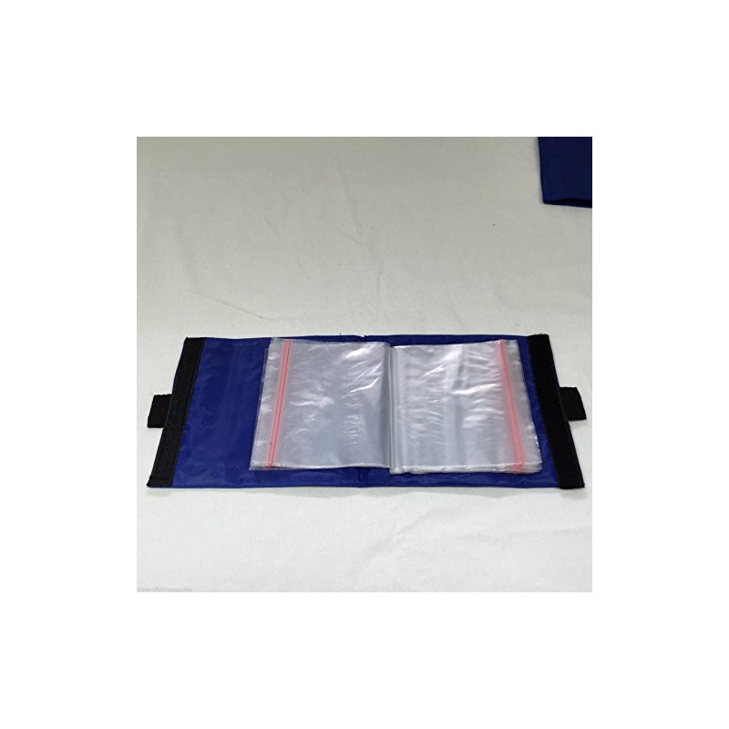 1 x New 30 Pocket Blue Sea Fishing Rig wallet