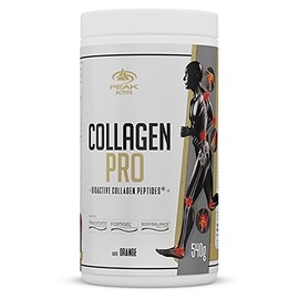Peak Collagen Pro - 540 g - Flavour: Cherry I 20 Servings I Muscle Tissue I Joints I Tendons I Ligaments I Bioactive Collagen Peptides (Tendofort I Fortigel I Body Balance) I Vitamin C