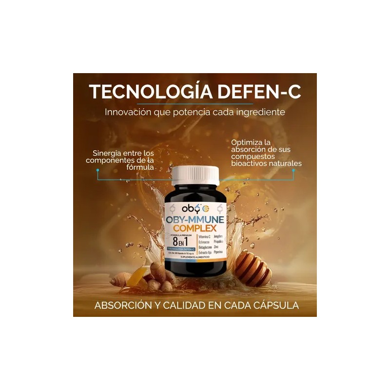 Vitamina Liposomal Zinc Echinacea Extracto Ajo Propoleo Jengibre Betaglucano Piperina