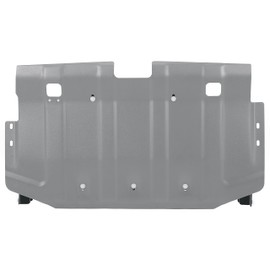 KUAFU Skid Plate Compatible with 2007-2013 Toyota Fj Cruiser W/ 5000 LBS Bumper Hitch only Replacement for PT21235073 4.0L Aluminum Powder Coated Gray