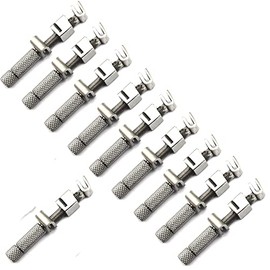 OdontoMed2011 10 PCS Universal TOFFLEMIRE Matrix Band Straight RETAINERS Stuck Clip Dental Stainless Steel ODM