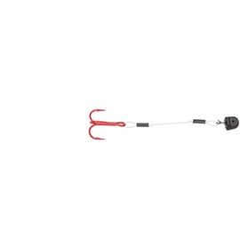 Quik Strike Trailer Treble Hook 3" Tin Red #10
