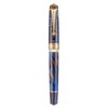 Asvine P20 Purple Resin Fountain Pen Piston Filling, Gold Plated