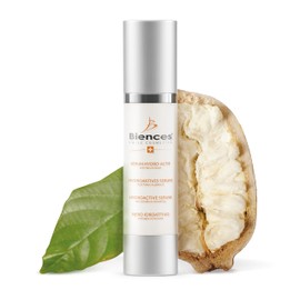 Biences Swiss Cosmetics Anti-Wrinkle Serum Smoothing and Moisturising with Almond Oil and Apricot - 93/100 Yuka & Natural 99.86% - All Skin Types - Vegan and 100% Swiss - 50 ml