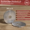 PD® Large Body Washers M4 x 15 (Mudguard Washers) |