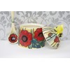 Old Tupton Ware Honey Pot With Spoon Jam Jar 1359