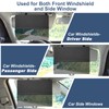 NAZZO Sun Visor Extender for Car, Sun Blocker with PC