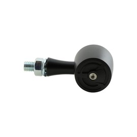 HIGHSIDER Enterprise-EP1 3in1 Motorcycle LED Tail Light/Brake Light/Turn Signal, E Approved (2-Pack) (Black)