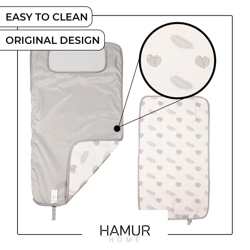 Hamur Home Portable Changing Mat Waterproof 40 x 70 cm