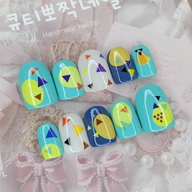 Unikitsch 3 Handmade Nail Tips - Almond S / 유니키치3 수제네일팁 - 아몬드S