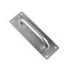 200 x 65 mm Door Handle Barn Door Handle Silver