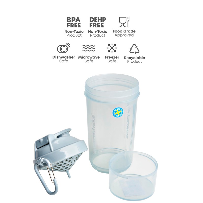 Smartshake O2GO ONE 4-Pack Protein Shaker Bottle 600 ml |