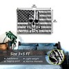 Pirate Skull Flag 3x5 Ft Funny Black & White American