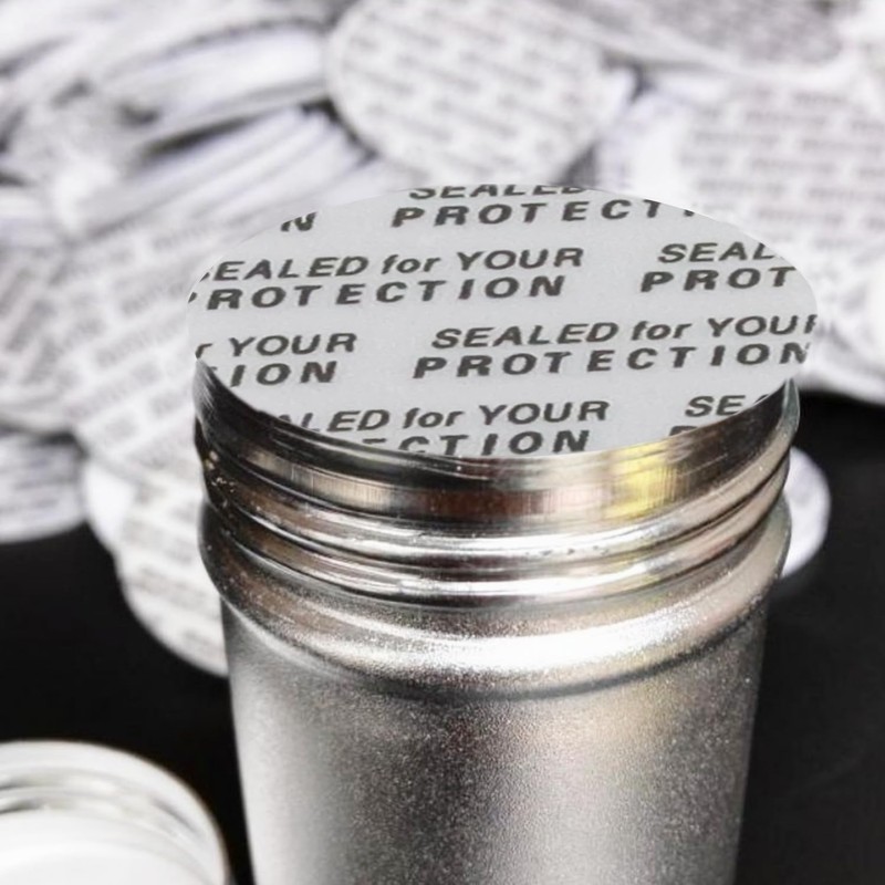 Boguish 200 Pcs Foam Lid Liner, PS Foam Resistant Tamper