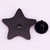 Didn't Cry Today Enamel Lapel Pin Metal Yellow Pentagram Shape