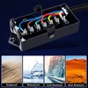 CheeMuii 7 Way Trailer Cord and 7 Gang Junction Box