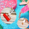 Juego de herramientas y accesorios de diamante con punta de