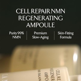 LA MUSE Cell Repair - Ampolla regeneradora de 1.35 onzas líquidas | Suero facial hidratante | Cuidado reafirmante y elástico | Radiance Boost | Cuidad