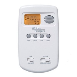 White Rodgers 1E78-151 70 Series Thermostat, Single Stage, Programmable, Vertical