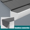 Daisypower Gutter Guards,4", 5", 6" Stainless Steel DIY Leaf Protection,Micro-Mesh