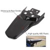 Motorcycle Fender Protector ABS Plastic Extended Longer Thicken Mudguard for