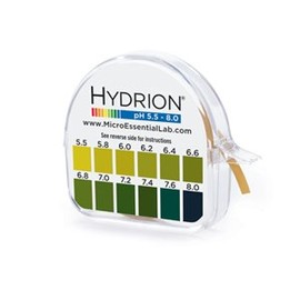 Hydrion Urine and Saliva pH Paper 5.5-8.0 - 067 - EACH