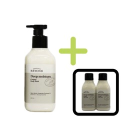 Beyond Deep Moisture Creamy Body Wash 300ml + Add 120ml Wash (60mlX2) / 비욘드 딥 모이스처 크리미 바디 워시 300ml+워시 120ml 추가(60mlX2개)