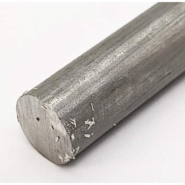 Stainless Steel Round Rod, 0.4 x 11.8 inches (10 x 300 mm), Stainless Steel Rod