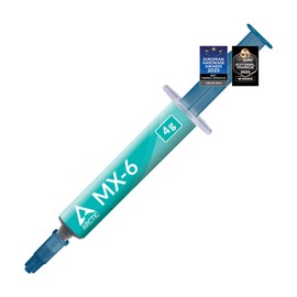 ARCTIC MX-6 (4 g) - Ultimate Performance Thermal Paste for CPU, Consoles, Graphics Cards, laptops, Very high Thermal Conductivity, Long Durability, Non-Conductive
