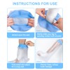1 Pack Waterproof Lower Leg Cast Cover for Shower and